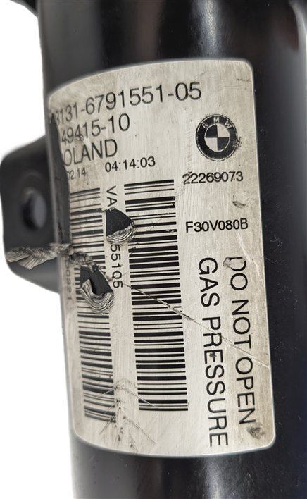Thumbnail 6: 12-18 BMW 320i 328i 335i 340i (F30) RWD SEDAN FRONT STANDARD SHOCK STRUT SET 2