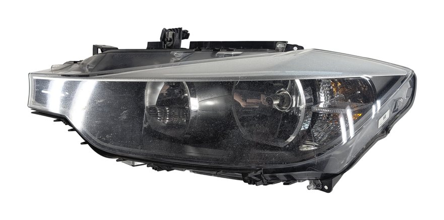 12-15 BMW 320i 328i 335i (F30) SEDAN - LEFT DRIVER HALOGEN HEADLIGHT LIGHT LAMP