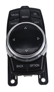 Thumbnail 2: 12-20 BMW 2 3 4 SERIES (F22 F30 F32 F34) STEREO NAVIGATION i-DRIVE SWITCH KNOB