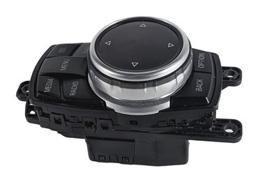 Thumbnail 3: 12-20 BMW 2 3 4 SERIES (F22 F30 F32 F34) STEREO NAVIGATION i-DRIVE SWITCH KNOB