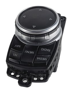 Thumbnail 4: 12-20 BMW 2 3 4 SERIES (F22 F30 F32 F34) STEREO NAVIGATION i-DRIVE SWITCH KNOB