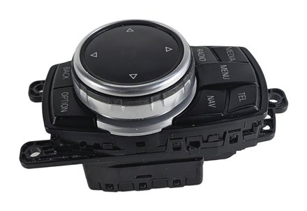 Thumbnail 5: 12-20 BMW 2 3 4 SERIES (F22 F30 F32 F34) STEREO NAVIGATION i-DRIVE SWITCH KNOB