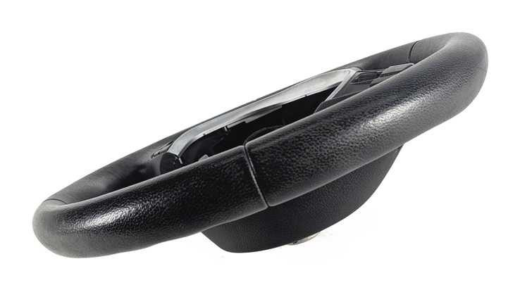 Thumbnail 3: 12-18 BMW 3 4 SERIES F30 F32 SPORT LEATHER STEERING WHEEL (Black)