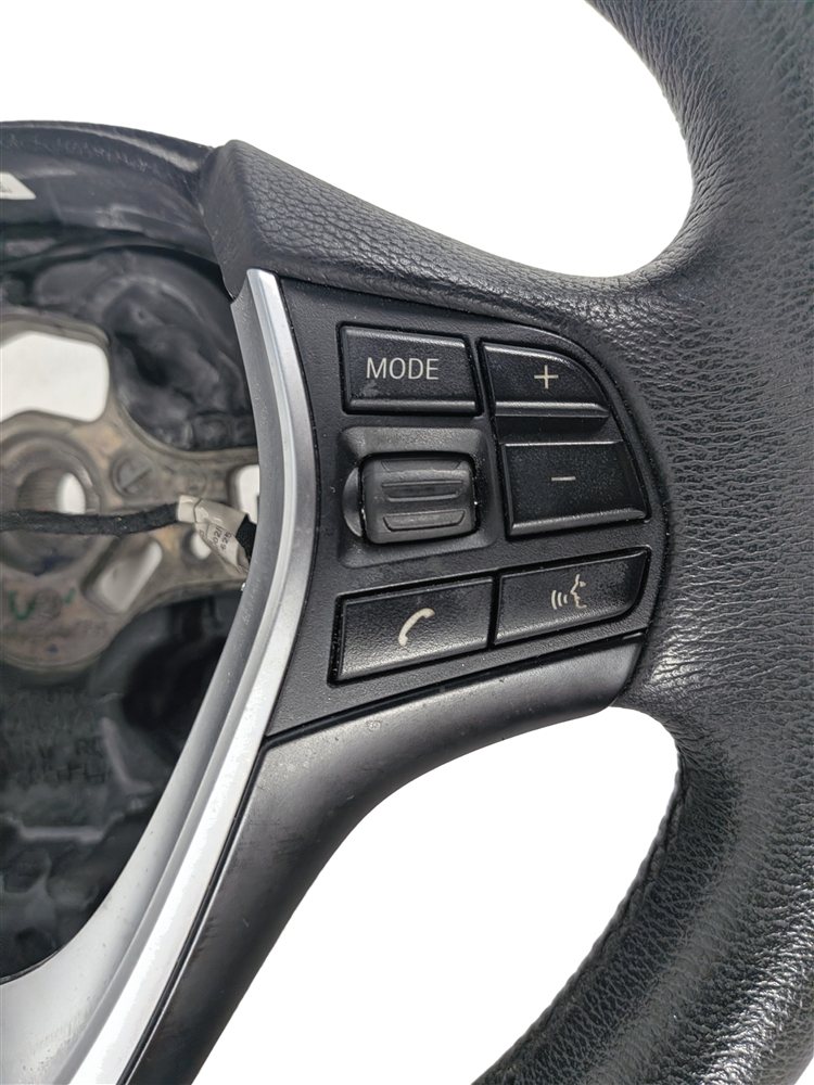 Thumbnail 5: 12-18 BMW 3 4 SERIES F30 F32 SPORT LEATHER STEERING WHEEL (Black)