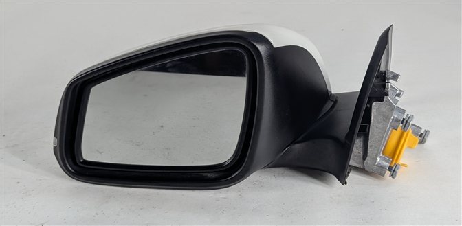 13-19 BMW 3-SERIES (F30 F31) LEFT P-FOLD HEAT AUTODIM DOOR MIRROR (White)