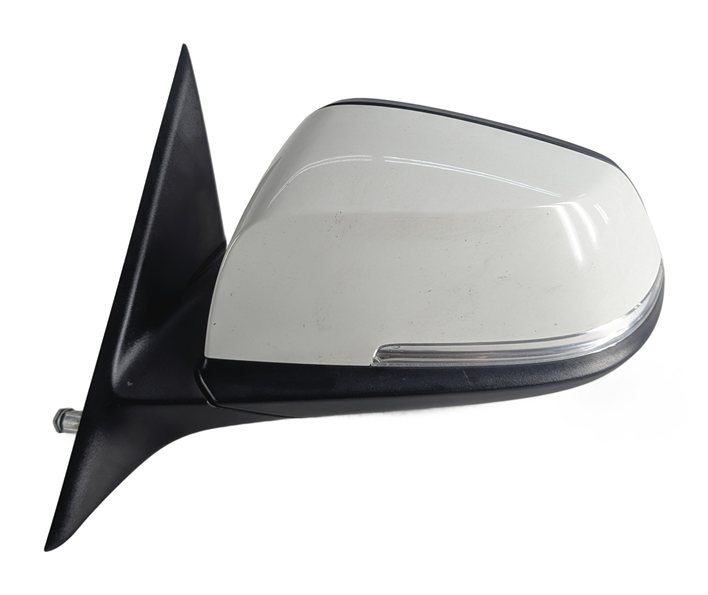 Thumbnail 4: 13-19 BMW 3-SERIES (F30 F31) LEFT P-FOLD HEAT AUTODIM DOOR MIRROR (White)