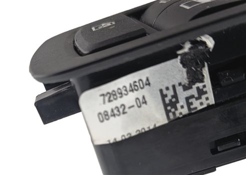 Thumbnail 8: 2012-2019 BMW 3 4 M3 X3 X4 SERIES FRONT LEFT DRIVER WINDOW SWITCH P-FOLD (BLACK)