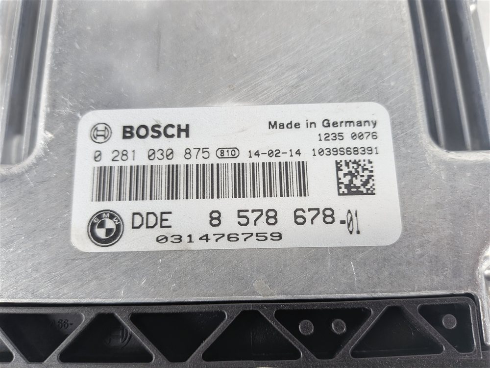 Thumbnail 16: 2014-2018 BMW 328i (F30) DIESEL SPEEDOMETER BODY ENGINE CONTROL MODULE & KEY SET