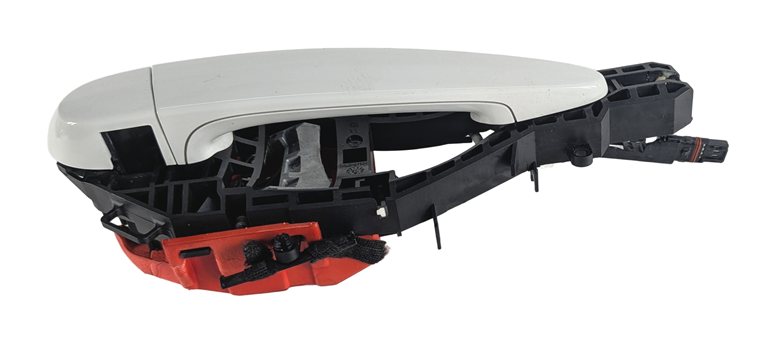 Thumbnail 4: 12-19 BMW 328i 330i 335i 340i (F30) RIGHT FRONT COMFORT DOOR HANDLE (White)