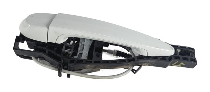 2012-2019 BMW 328i 330i 335i M3 (F30 F31) LEFT SIDE REAR DOOR HANDLE (White)