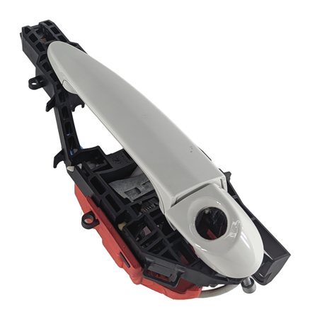 Thumbnail 5: 12-19 BMW 328i 330i 335i 340i M3 (F30) LEFT FRONT COMFORT DOOR HANDLE (White)