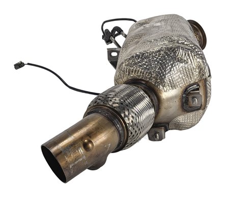 Thumbnail 6: 2014 BMW 328D F30 2.0L DIESEL N47T DPF PARTICULATE FILTER w/FLEX PIPE SENSOR