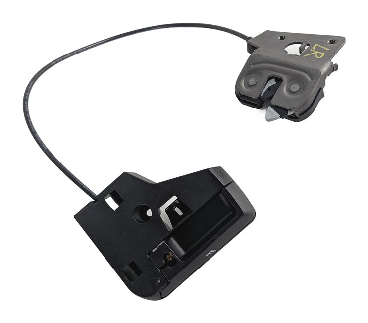 Thumbnail 2: 2014 BMW 328D (F30) REAR LEFT SEAT BACK RELEASE LOCK LATCH HANDLE (Black)