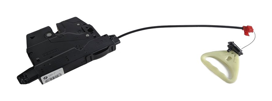 Thumbnail 3: 2014 BMW 328D (F30) REAR TRUNK LID LOCK LATCH ACTUATOR EMERGENCY CABLE