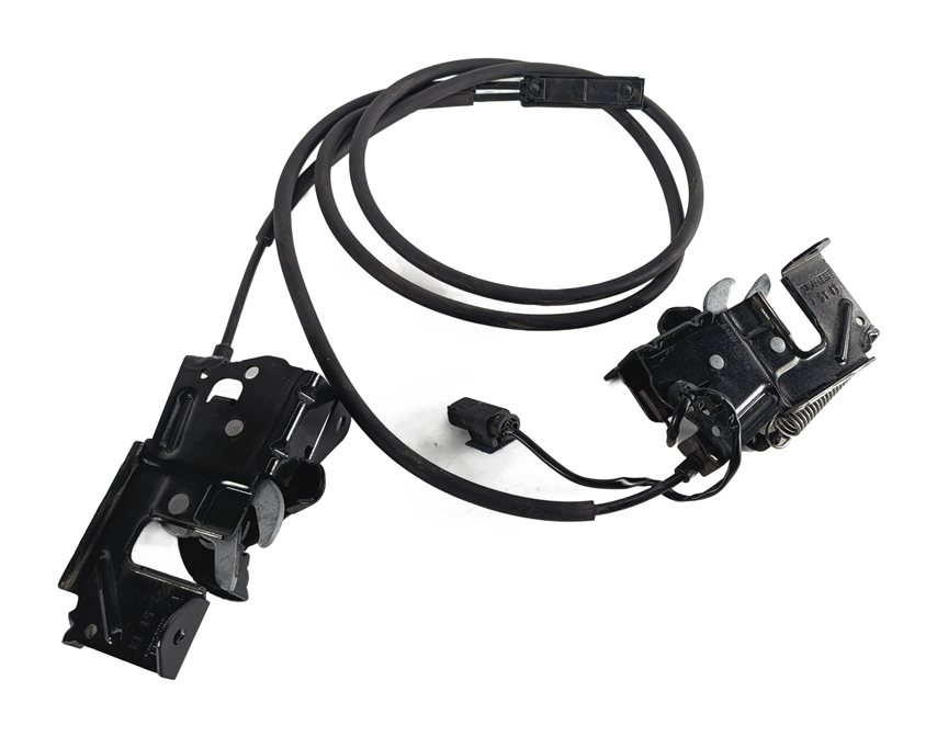 Thumbnail 2: 2014 BMW 328D (F30) FRONT HOOD LID LOCK LATCH LEFT/RIGHT RELEASE CABLE SET/2