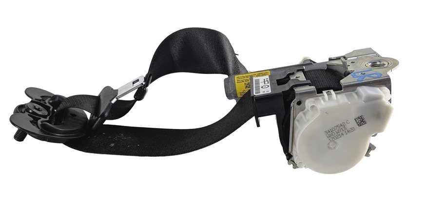 Thumbnail 4: 2014 BMW 328D (F30) REAR LEFT SEATBELT SAFETY RETRACTOR REEL (Black)