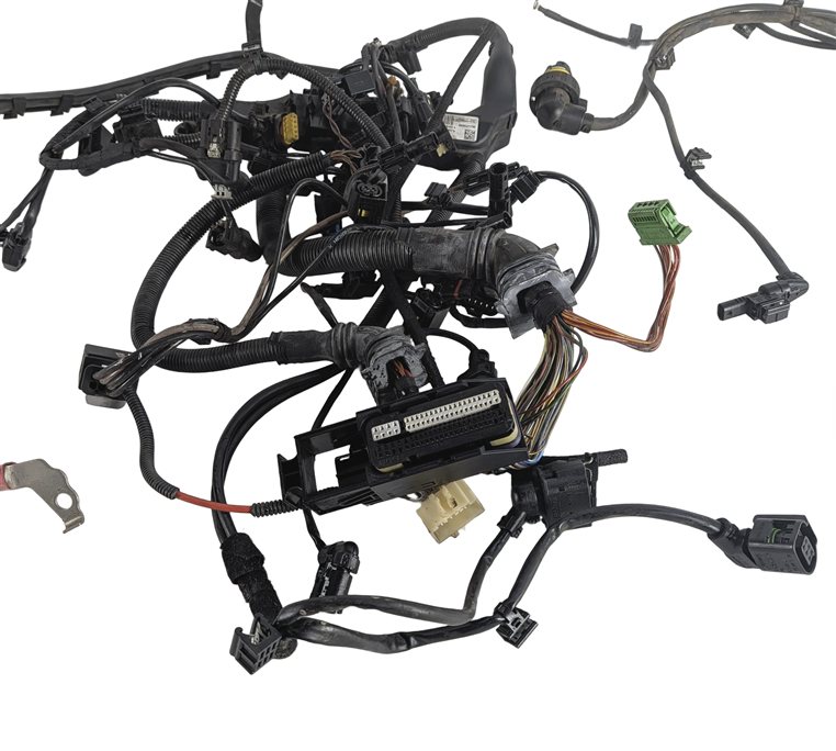Thumbnail 3: 2014 BMW 328D F30 2.0L DIESEL N47T ENGINE MOTOR WIRE WIRING HARNESS LOOM