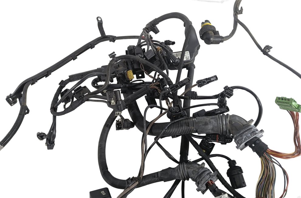 Thumbnail 4: 2014 BMW 328D F30 2.0L DIESEL N47T ENGINE MOTOR WIRE WIRING HARNESS LOOM