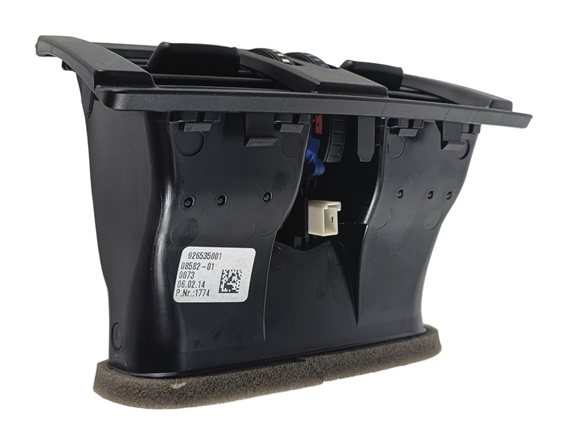 Thumbnail 5: 2014 BMW 328D (F30) REAR CENTER CONSOLE HEAT AIR AC HVAC VENT GRILLE (Black)
