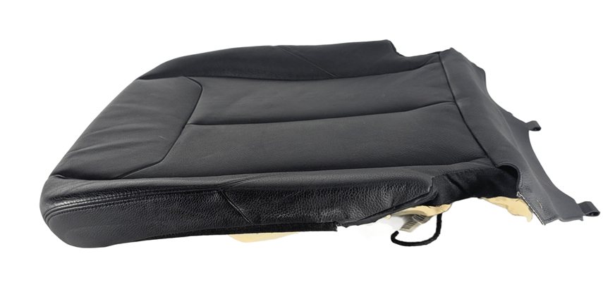 Thumbnail 2: 14 BMW 328D F30 FRONT LEFT DRIVER HEATED LEATHER SEAT BOTTOM CUSHION (Black)
