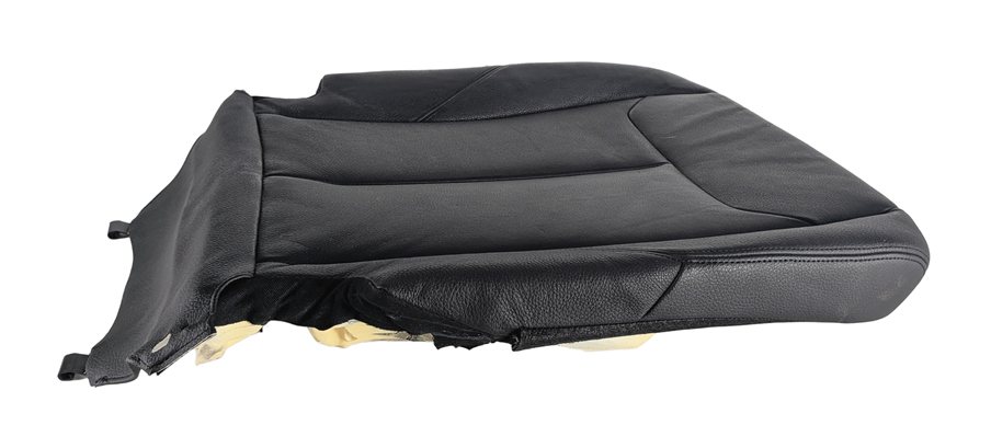 Thumbnail 4: 14 BMW 328D F30 FRONT LEFT DRIVER HEATED LEATHER SEAT BOTTOM CUSHION (Black)