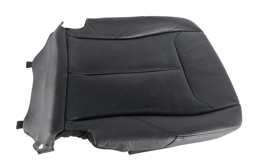 Thumbnail 5: 14 BMW 328D F30 FRONT LEFT DRIVER HEATED LEATHER SEAT BOTTOM CUSHION (Black)