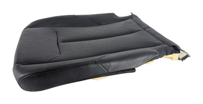 Thumbnail 2: 14 BMW 328D F30 FRONT RIGHT PASSENGER HEATED LEATHER SEAT BOTTOM CUSHION (Black)