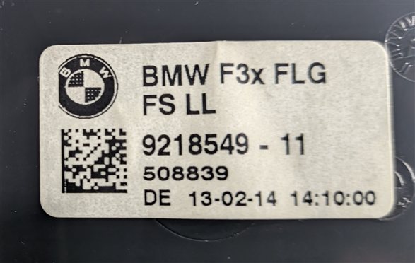 Thumbnail 7: 2014 BMW 328D (F30) FRONT LEFT DRIVER DASH HEAT AIR AC HVAC VENT (Black)