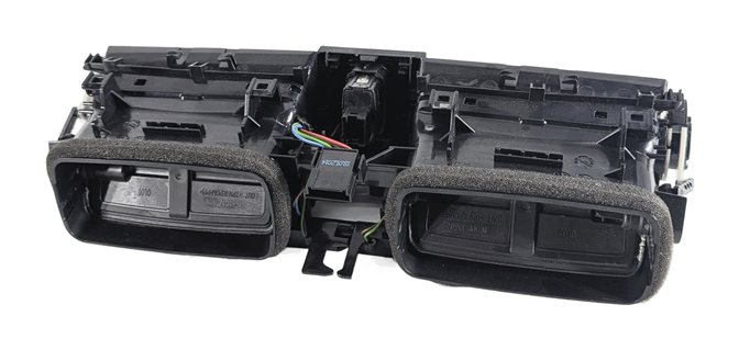 Thumbnail 4: 14 BMW 328D F30 FRONT CENTER DASH HEAT AIR AC HVAC VENT HAZARD SWITCH (Black)