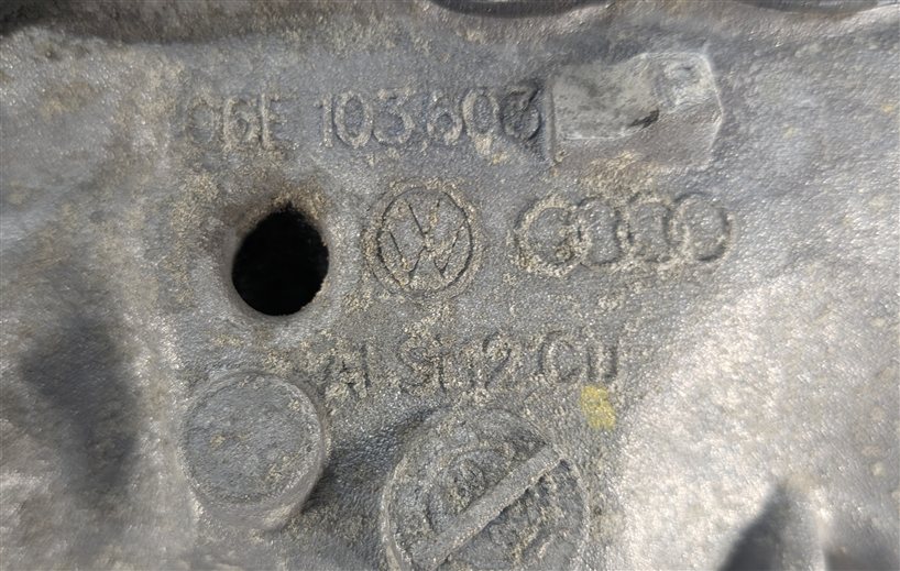 Thumbnail 10: 08-17 AUDI A4 S4 A5 S5 A6 A7 A8 Q5 Q7 B8 8K 8T 8R 3.0L 3.2L UPPER ENGINE OIL PAN