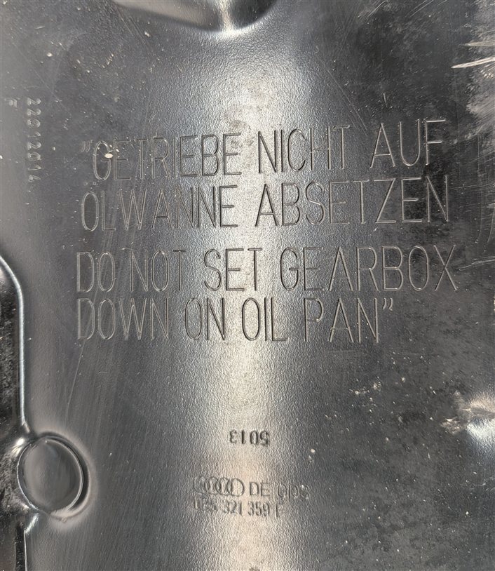 Thumbnail 14: 10-22 PORSCHE MACAN AUDI A5 S4 RS5 S5 S6 S7 (B8 8T C7 4G8) TRANSMISSION OIL PAN