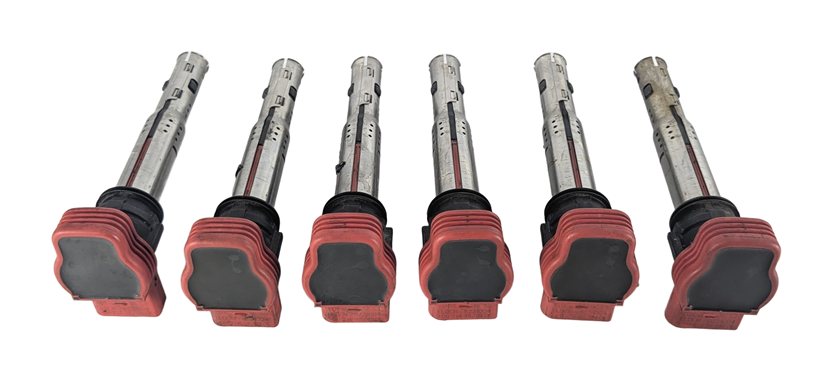 Thumbnail 2: 2005-2017 AUDI A4 S4 A5 S5 A6 S6 A7 A8 Q5 SQ5 Q7 R8 S8 IGNITION COIL SET 6