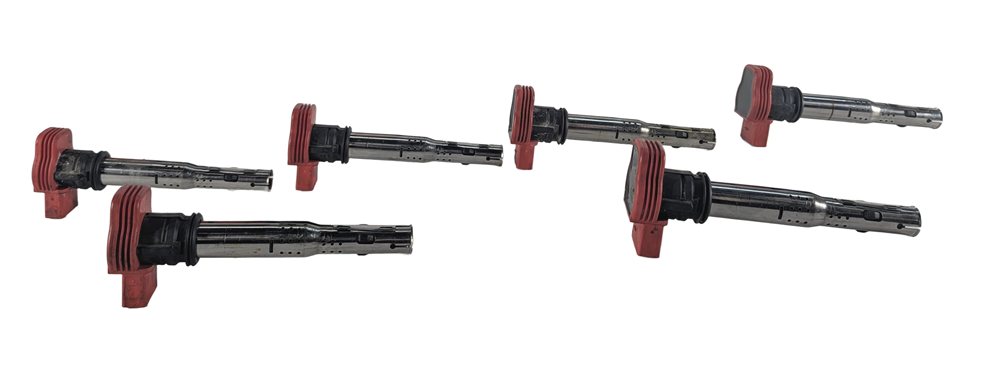 Thumbnail 3: 2005-2017 AUDI A4 S4 A5 S5 A6 S6 A7 A8 Q5 SQ5 Q7 R8 S8 IGNITION COIL SET 6
