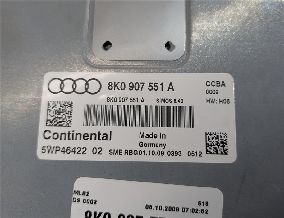 Thumbnail 11: 2010 AUDI S4 SEDAN S5 B8 8K 8T 3.0L ENGINE CONTROL MODULE ECM ECU