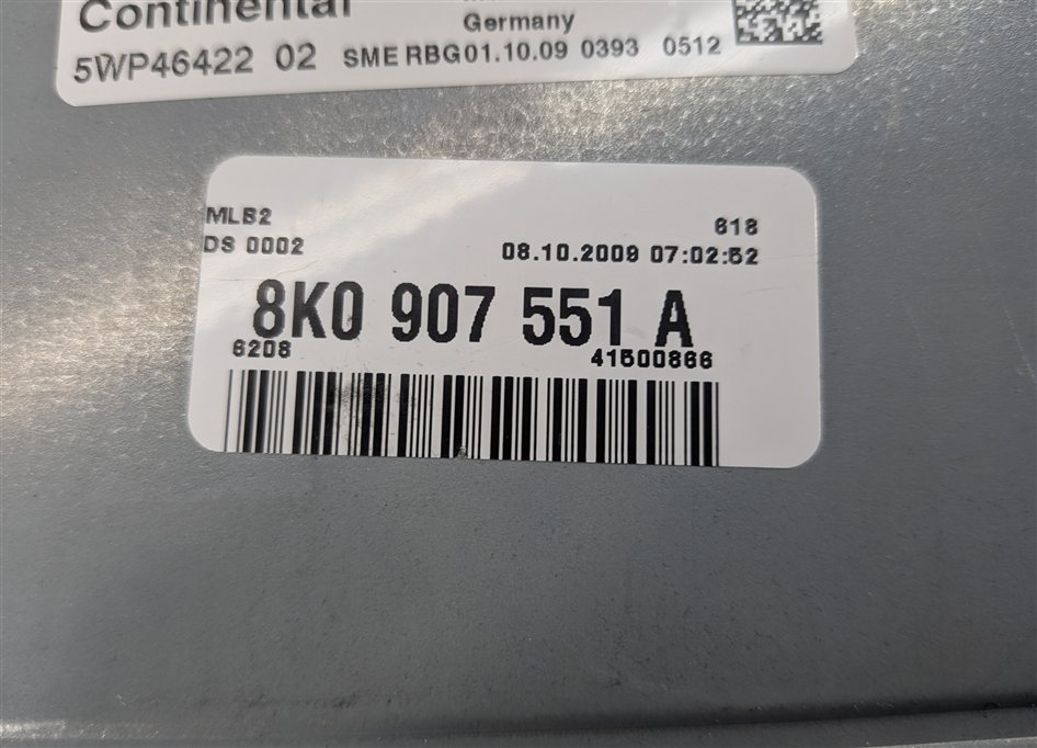 Thumbnail 12: 2010 AUDI S4 SEDAN S5 B8 8K 8T 3.0L ENGINE CONTROL MODULE ECM ECU