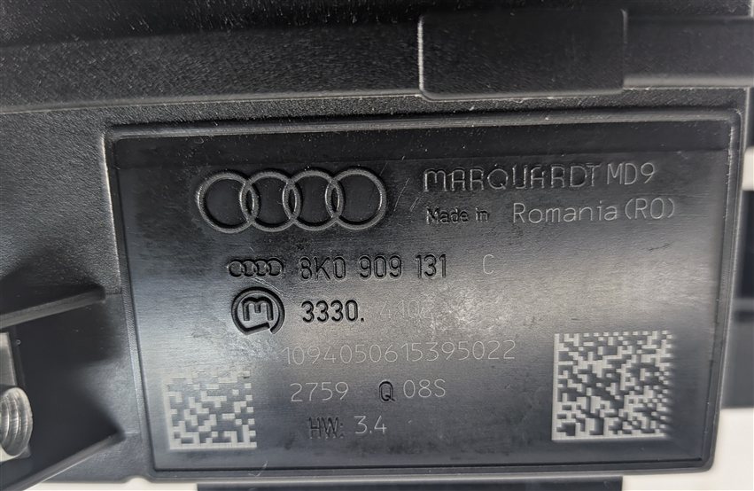 Thumbnail 9: 2009-2017 AUDI A4 S4 A5 S5 Q5 SQ5 (B8 8K 8T 8R) IGNITION SWITCH KEY FOB READER