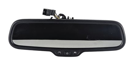 Thumbnail 3: 09-12 AUDI A4 A5 A6 Q5 S4 S5 B8 8K 8T 8R AUTODIM COMPASS REARVIEW MIRROR (Black)
