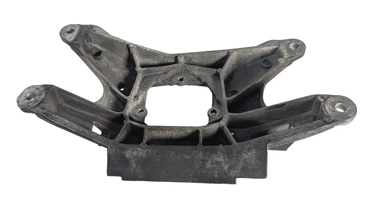 Thumbnail 3: 2010 AUDI S4 B8 8K TRANSMISSION CROSSMEMBER MOUNT BRACKET 8K0399263K
