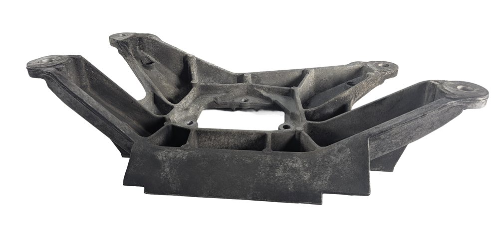 Thumbnail 7: 2010 AUDI S4 B8 8K TRANSMISSION CROSSMEMBER MOUNT BRACKET 8K0399263K