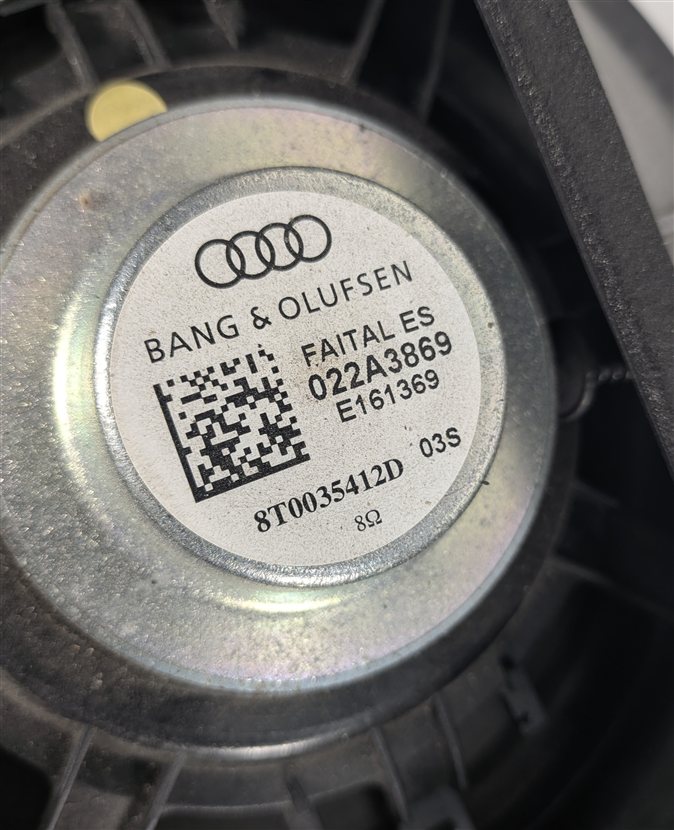 Thumbnail 22: 2010 AUDI S4 (B8 8K) BANG OLUFSEN DOOR DASH SPEAKER SUBWOOFER SET/14