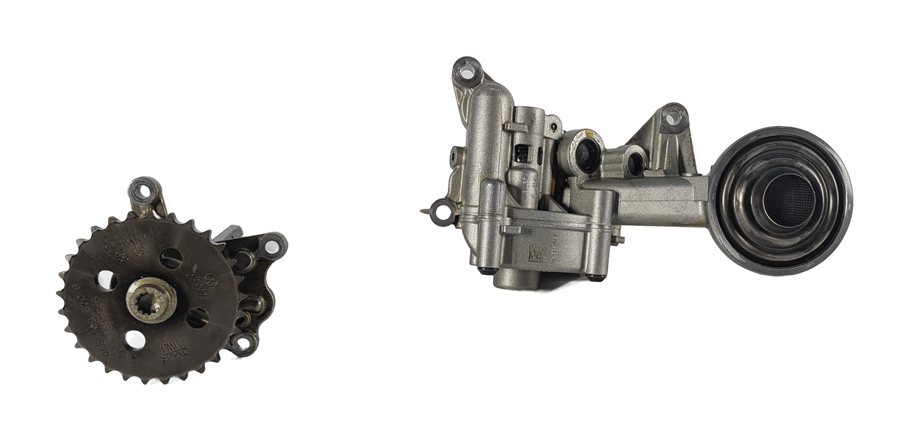 Thumbnail 2: 2010 AUDI S4 B8 8K 3.0L SUPER ENGINE OIL FLUID PUMP 06E115105AD