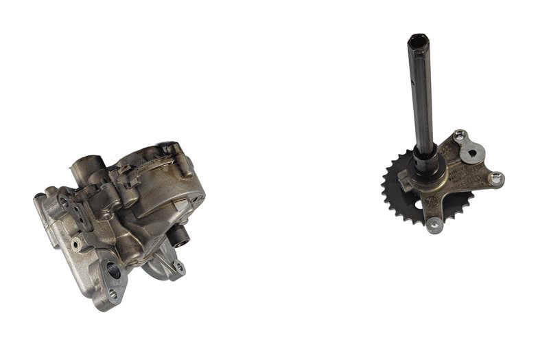 Thumbnail 4: 2010 AUDI S4 B8 8K 3.0L SUPER ENGINE OIL FLUID PUMP 06E115105AD