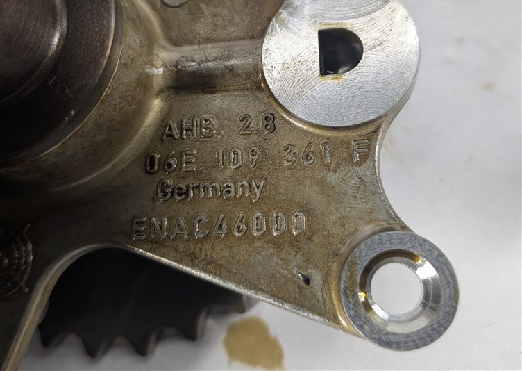 Thumbnail 5: 2010 AUDI S4 B8 8K 3.0L SUPER ENGINE OIL FLUID PUMP 06E115105AD