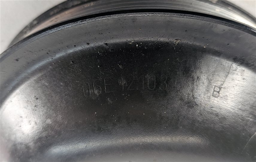 Thumbnail 6: 2010 AUDI S4 B8 8K 3.0L SUPER ENGINE WATER PUMP PULLEY 06E121031