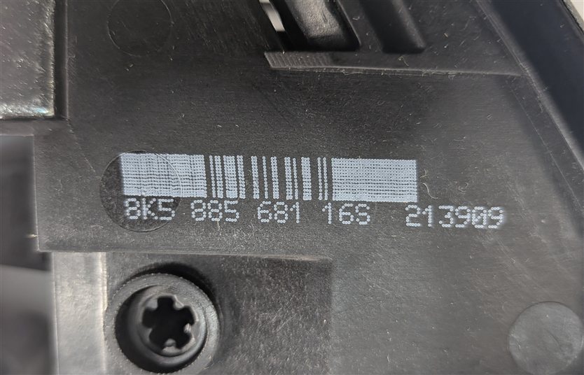 Thumbnail 7: 2010 AUDI S4 (B8 8K) REAR LEFT SEAT BACKREST RELEASE LATCH HANDLE