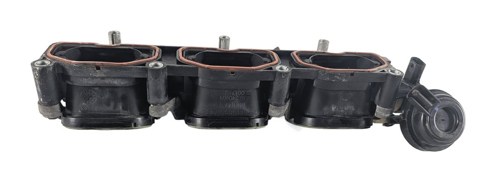 Thumbnail 3: 2010 AUDI S4 B8 8K 3.0L LEFT LOWER INTAKE MANIFOLD w/FUEL RAIL 06E133109AF