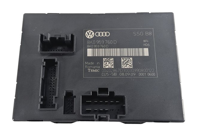 Thumbnail 6: 2010 AUDI S4 B8 8K FRONT LEFT DRIVER SEAT CONTROL MODULE 8K0959760D