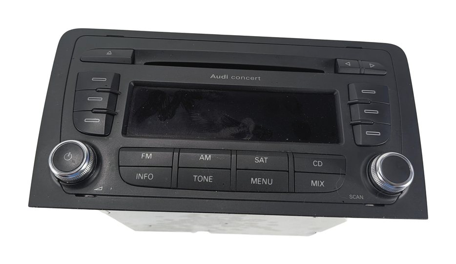 Thumbnail 7: 2010-2013 AUDI A3 (8P) AM/FM RADIO STEREO CD PLAYER (AUDI CONCERT) HEAD UNIT