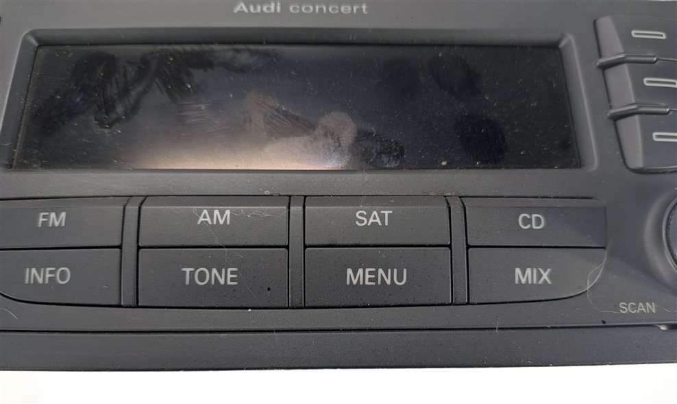 Thumbnail 8: 2010-2013 AUDI A3 (8P) AM/FM RADIO STEREO CD PLAYER (AUDI CONCERT) HEAD UNIT