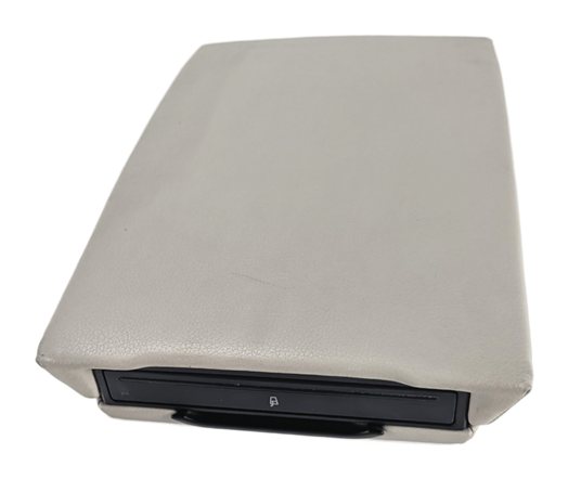 09-13 AUDI A3 8P HATCHBACK REAR SEAT CENTER ARMREST CUP HOLDER LEATHERETTE(Grey)